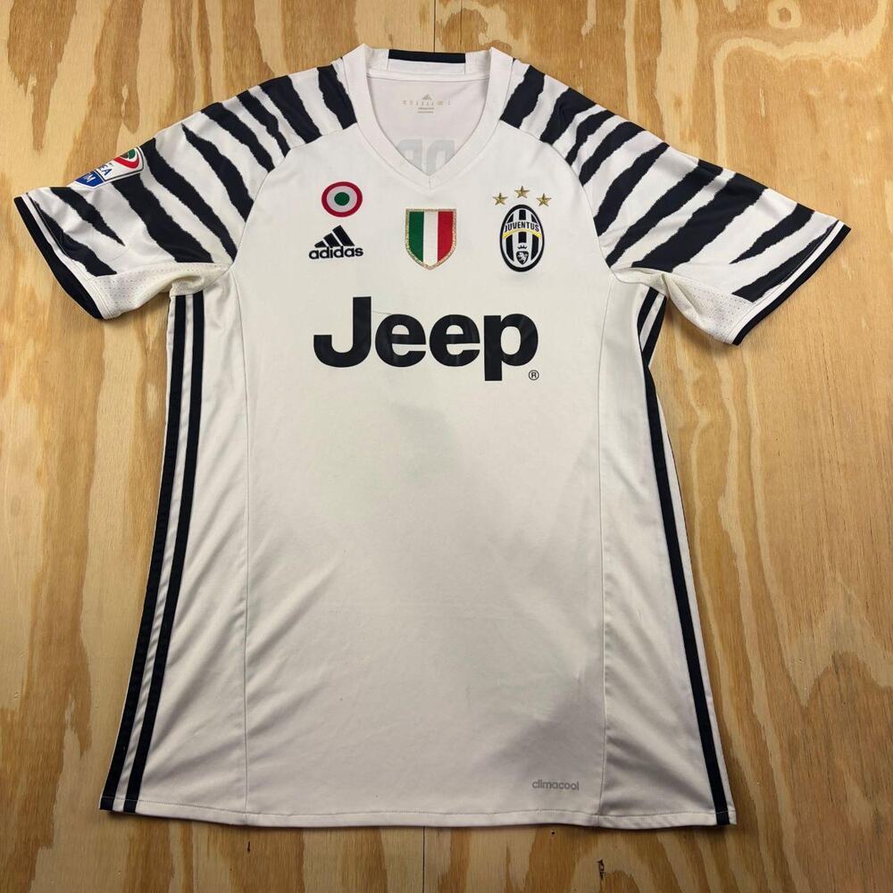 Adidas Juventus 2016/17 Third Shirt – Juan Cuadrado  – Zebra Stripe – Men’s M